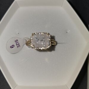 Gold Size 9 Ring BOMB PARTY